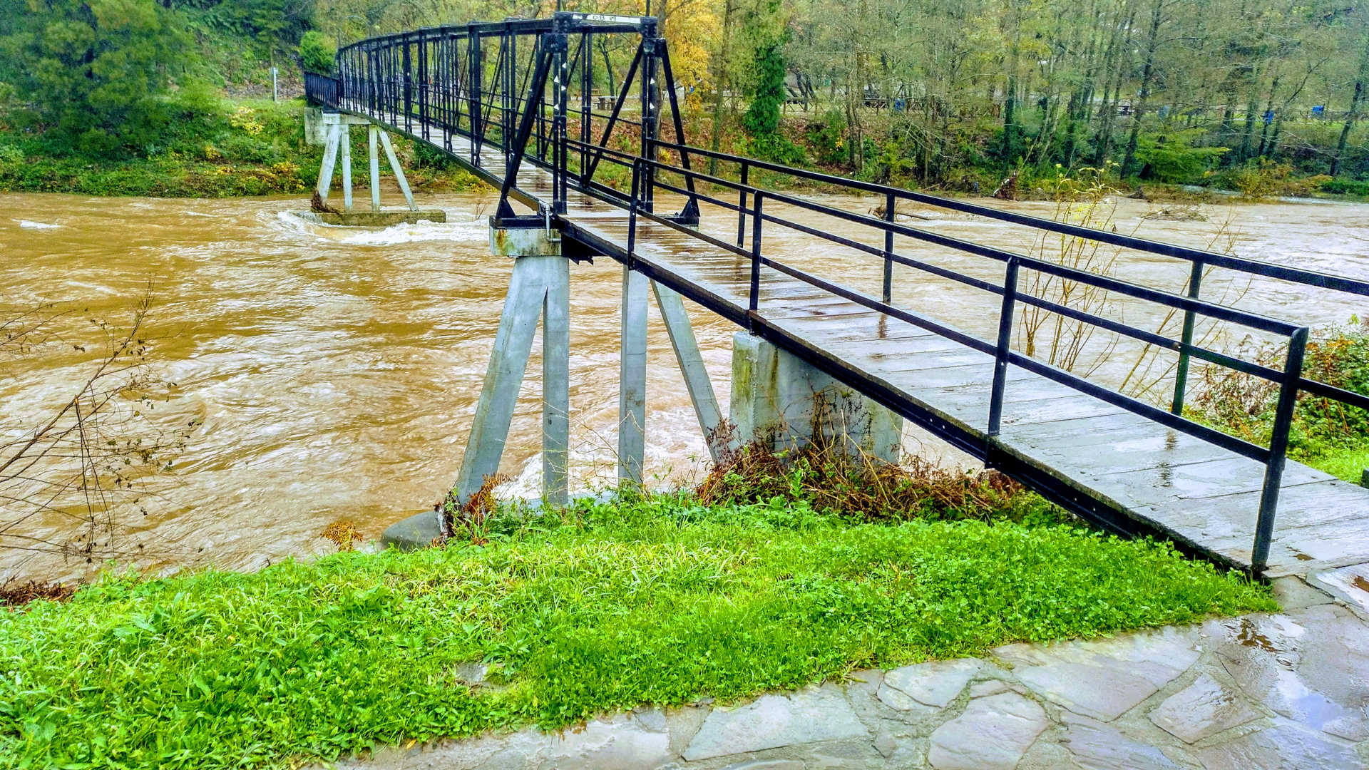 Río Besaya — Puente de la Mina, La Viesca